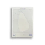 Atlas Sri Lanka Outline Map - 5pcs