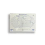 Atlas World Countries Map - 05pcs