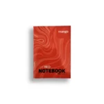 Mango The Red Notebook (A6) - Single Rule - 120pgs