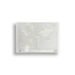 Atlas World Outline Map - 05pcs